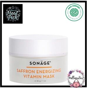 • New Sonage Saffron Energizing Vitamin Mask 15 ml One of my personal faves! HP